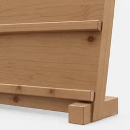 Pine Wood Easel Display Stand for Canvas, Art, Painting & Photos-2T-walnut - Thumbnail 4