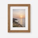 Pine Wood Photo Frame | Wooden Picture Frame For Home, Office & Wall Decor–Walnut