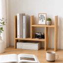 Pine Wooden Display Shelf, Wall Mounted Storage Rack-natural
