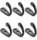 Matte Black Wall Hook Heavy Duty Coat Hook with Black Screws – Modern Robe Hook for Bathroom, Entryway, Bedroom & Closet-06