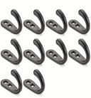 Matte Black Wall Hook Heavy Duty Coat Hook with Black Screws – Modern Robe Hook for Bathroom, Entryway, Bedroom & Closet-10