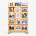 Pine Wood Easel Display Stand for Canvas, Art, Painting & Photos-5T-natural
