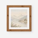 Pine Wood Photo Frame | Wooden Picture Frame For Wall Display–Walnut